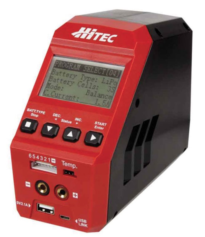 Chargeur HITEC Multicharger X1 RED